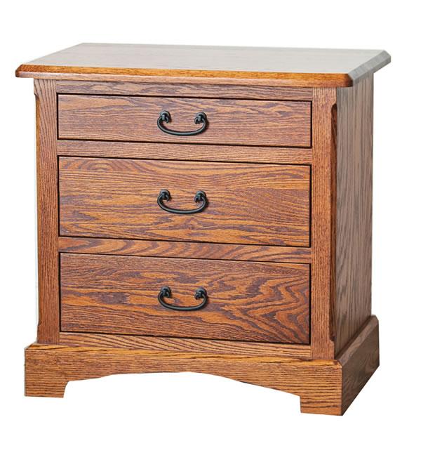 Oakwood Industries Westbrook 8570 3Drawer Night Stand with Bracket